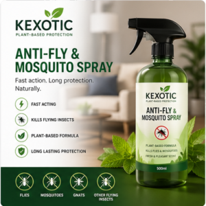 Kexotic Anti-Fly & Mosquito Spray (500ml)