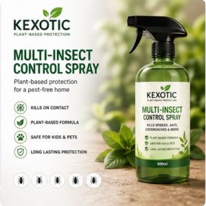 Kexotic Multi-Insect Control Spray (500ml)