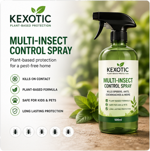 Kexotic Multi-Insect Control Spray (500ml)
