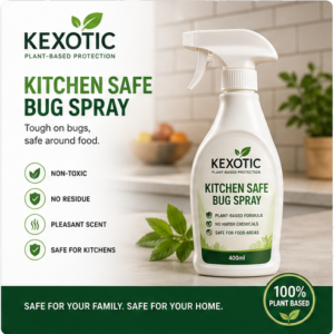 Kexotic Kitchen Safe Bug Spray (400ml)