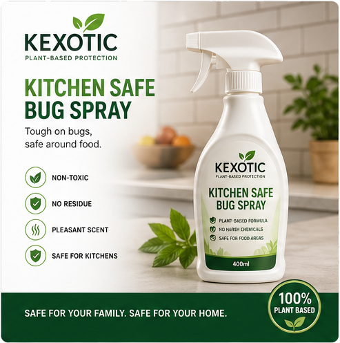 Kexotic Kitchen Safe Bug Spray (400ml)